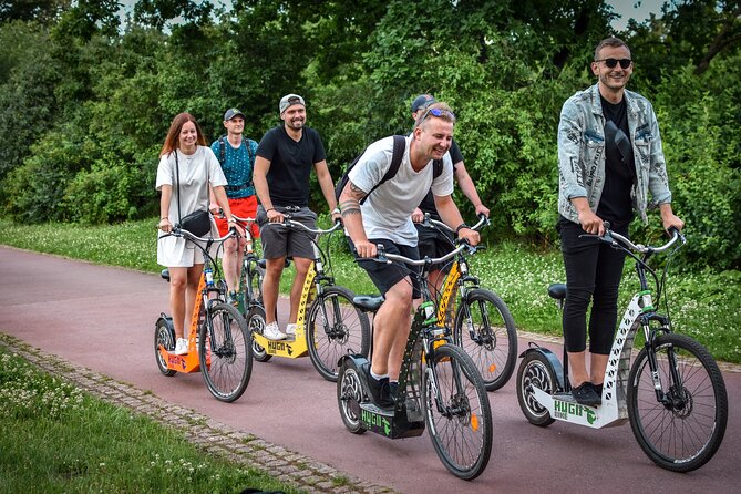 1.5h Prague E-Scooter Panoramic Tour small-group with PragueWay - Price, duration, and what you get for about $62.89