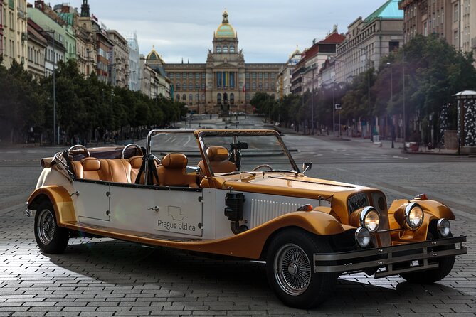 1 hour Old timer Convertible Prague Sightseeing Tour - What you pay, and why it can still feel like a smart deal
