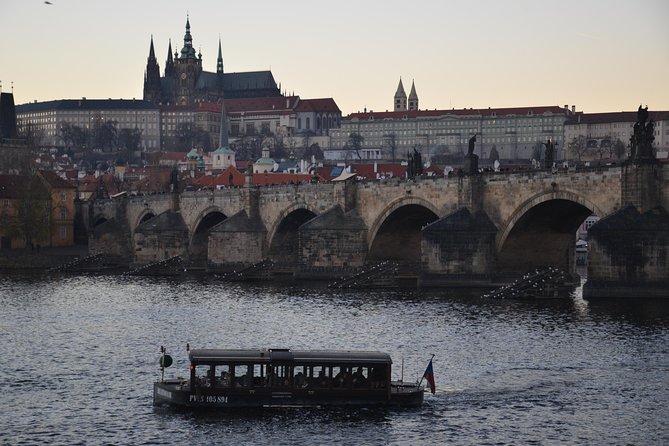 2:5-Hour Walking Tour of Old Town Prague with Boat Ride - The Jewish Quarter segment, with synagogues and the cemetery pause