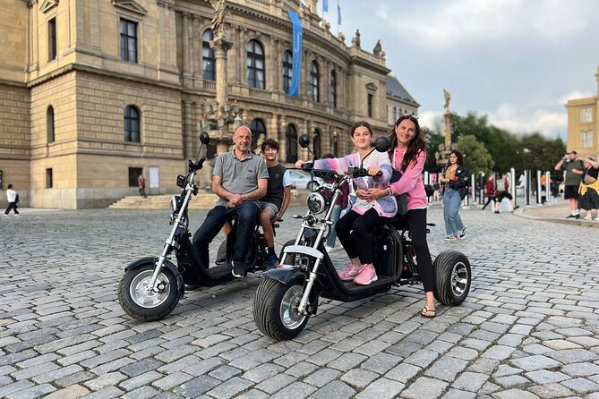 2 Hours Fun Trike Tour in Prague with Guide - How the Route Moves: From Staré Město to Castle Views