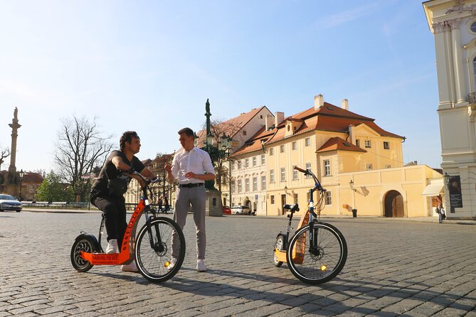 2026 Best Reviews: Prague Monster Bike Tour with a Live Guide - Riding in Prague without a fuss: e-scooter comfort and control