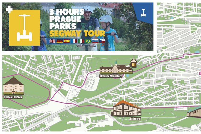 3h Small-Group Segway Tour & Free Taxi Transport ️with PragueWay - Stop 4: Břevnov Monastery, Saint Margaret, crypts, and Benedikt beer