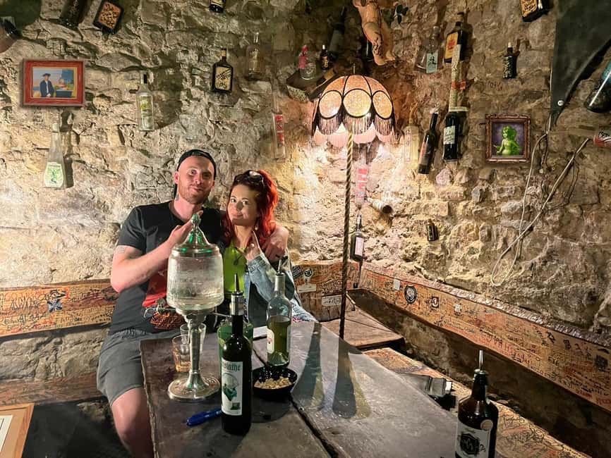 Absinthe Tasting Prague: Historic Cellar Experience - Key things you’ll notice right away