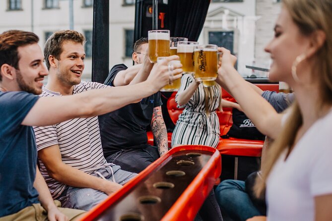 Adults-only Prague Beer Bus Tour - The Old Town route: Parizská, Old Town Square, and inner-city Prague