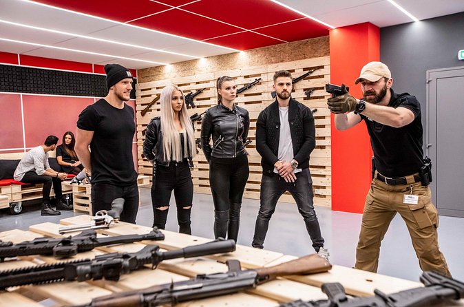 Afordable Shooting Packages | No transport & No snack incl. - What Happens at Your Stop: Prague Armory Step by Step