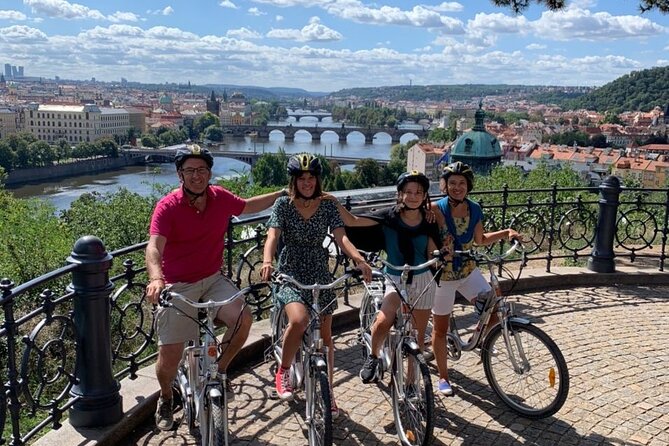 All Inclusive Ebike Tour Of Prague - Strahov Klaster viewpoint: a quick break with big payoff