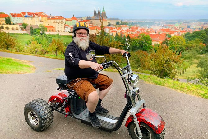 Amazing !!! Electric Trike Tour of Prague, live guide included - Key highlights worth aiming for