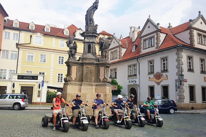 Amazing !!! Electric Trike Tour of Prague, live guide included - Klementinum, National Theater, and the architecture stops