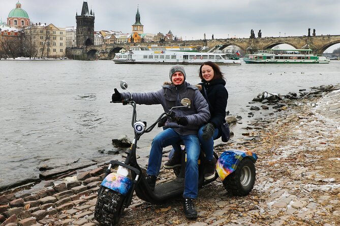 Amazing !!! Electric Trike Tour of Prague, live guide included - Jewish Prague area and synagogues, mostly from the outside
