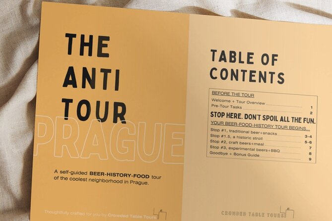 Anti Tour Prague - Self Guided Beer and Food Tour - How the Commentary Helps You Enjoy the Walk More