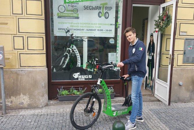 Best Prague Viewpoints: Guided E-Scooter Tour - Library stop: a quick cultural pause that feels local