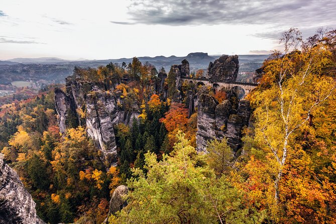 Bohemian and Saxon Switzerland All inclusive trip - Fantasy Tour - Neurathen Castle ruins at Felsenburg, reached by an easy scenic crossing
