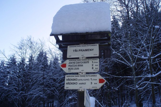 Bohemian And Saxon Switzerland Winter Tour from Prague - Sokoli hnizdo: the extra viewpoint time you do not want to skip
