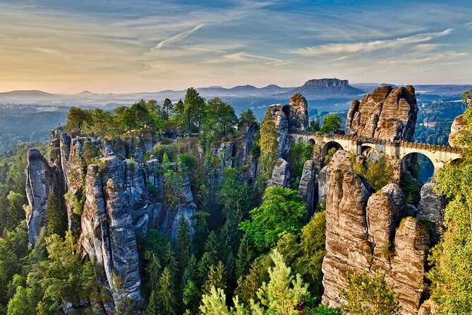 Bohemian Switzerland From Prague with Brewery Tour & Beer Tasting - Prague to Bohemian Switzerland, with Wi-Fi and small-group pacing