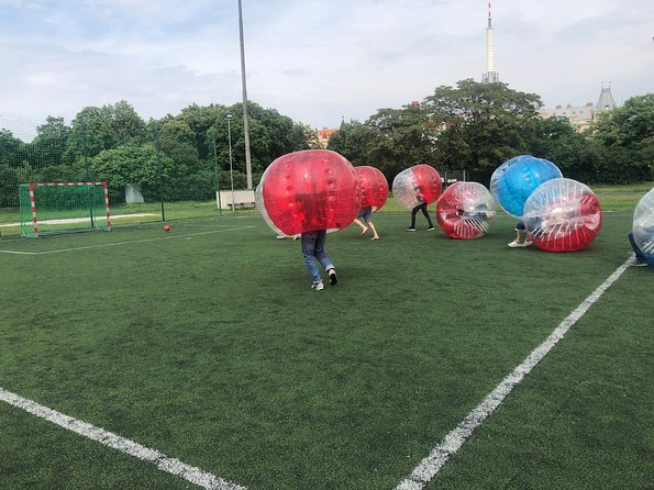 Bubble football - Bubble Football in Prague: the point is pure motion