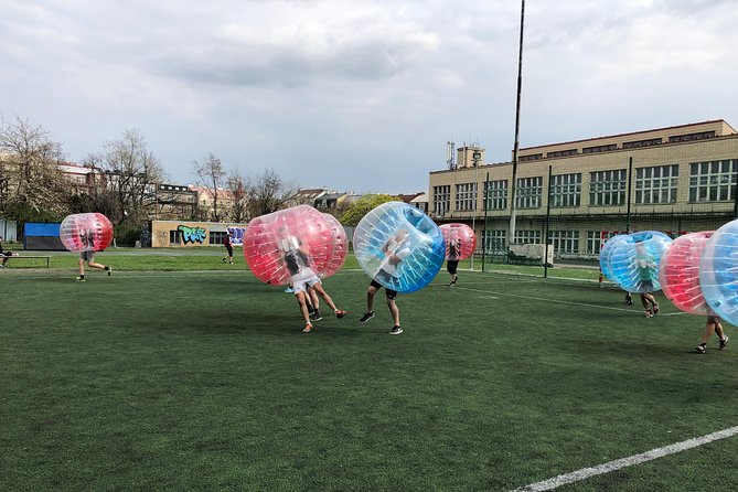 Bubble football - Referee-led fun and safety gear that actually helps