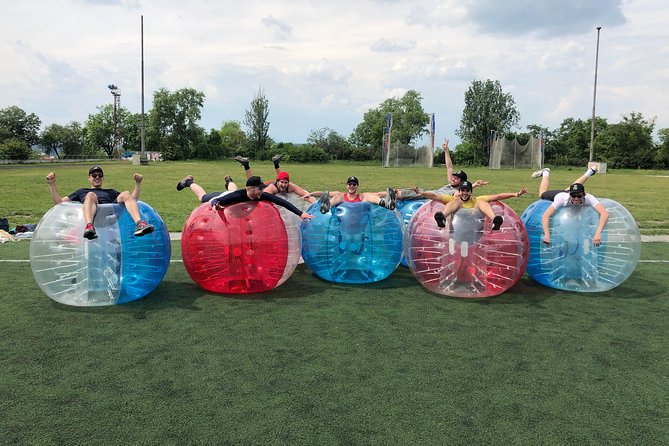Bubble football - Price and value: what $39.61 buys you in Prague