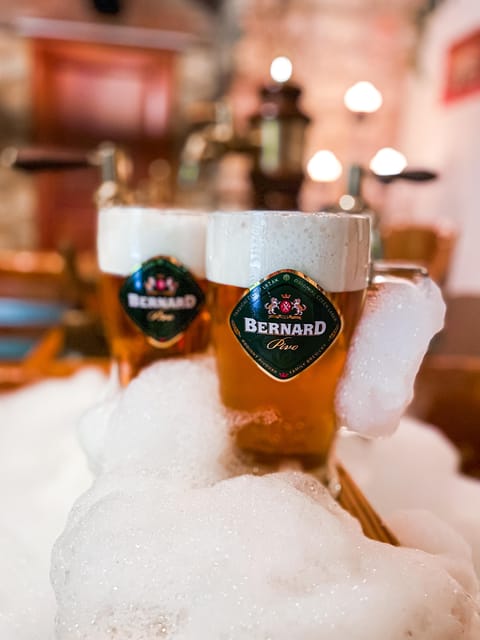 Caroline Bernard Beer Spa Prague with Beer & Massage Option - The Bernard beer soak: why temperature, timing, and ingredients are part of the “procedure”