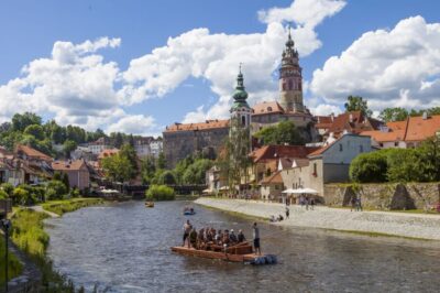 Český Krumlov: Wooden Raft River Cruise