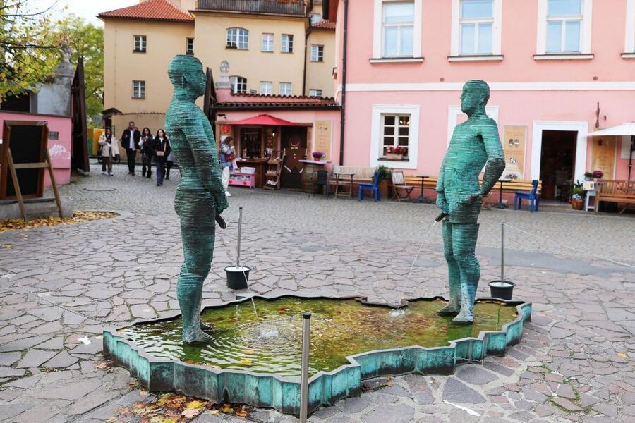 Contemporary art tour in Prague: the works of David Černý - Why David Černý Turns Prague Into a Living Gallery