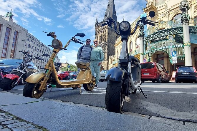 Create your own route on eScooter and enjoy Prague on wheels! - Republic Square and Powder Gate area: an easy gateway into the viewpoint zone