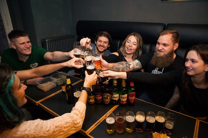 Czech Beer Tasting Experience - Snacks included, but plan around the portion size