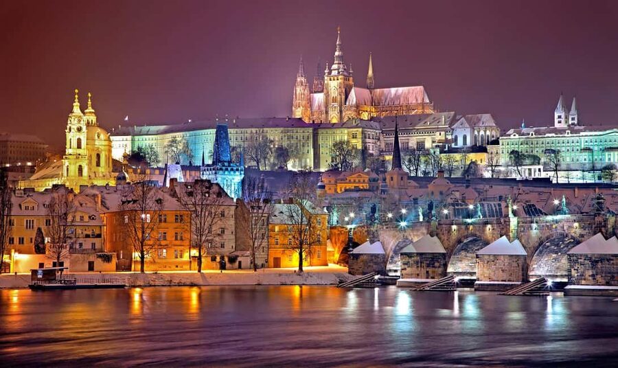 Day trips from Vienna: Prague One Day Guided Tour - The long van ride: lower Austria to Moravia to Bohemia