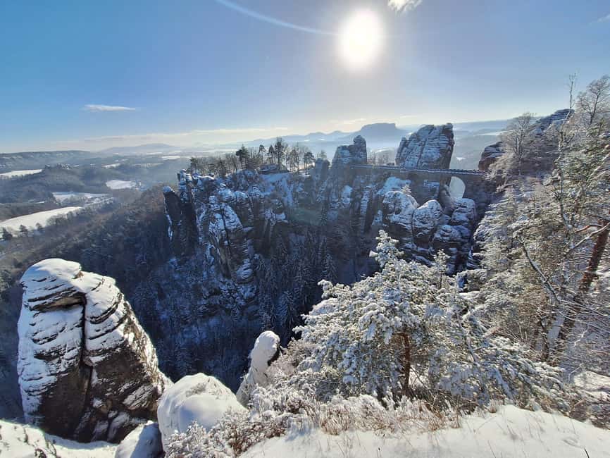 Dresden: Bohemian and Saxon Switzerland Small Group Tour - Getting from Dresden without a car: pickup, van, and timing