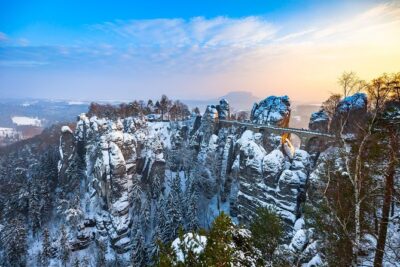 Dresden Christmas Market & Bastei Saxon Switzerland Tour from Prague