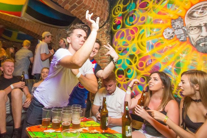 Drunken Monkey Pub Crawl with Open Bar & Club Entry - Meeting in Staré Město: Getting On Track at U Milosrdných