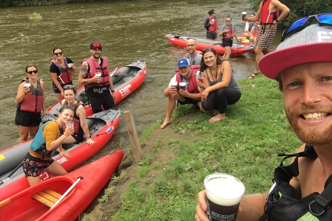 Easy Canoe Mission to the Sazava River from Prague Day Trip - Lunch and beer by the river: where the day slows down