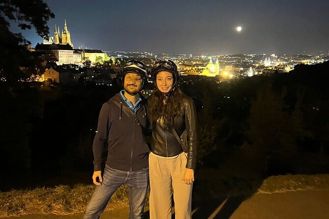 Electric Trike Night Tour in Prague - Live Guided - Starting at Štěpánská 55, then getting moving fast