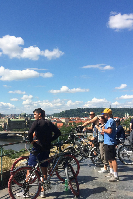 Exceptional Private Prague bike tour - Old and New Town to Wenceslas Square: Turning Streets Into a Timeline