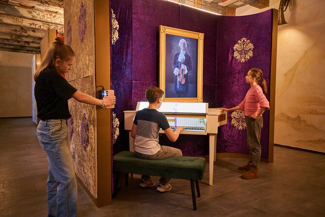 Fast Pass on Mozart Interactive Museum - Your in-museum helpers: map, QR code, and fun facts