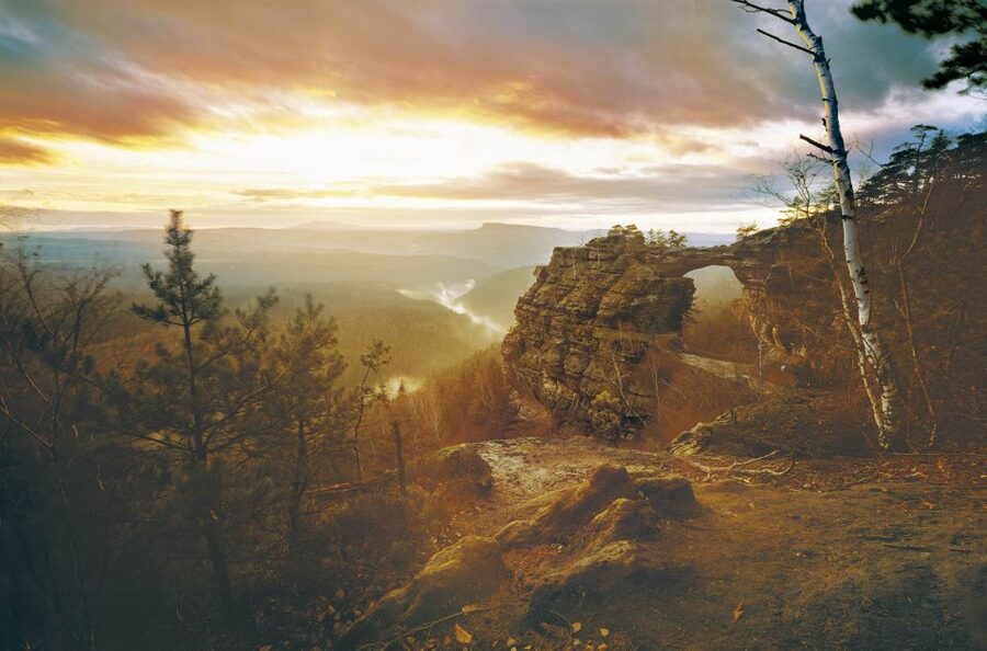From Prague: Bohemian & Saxon Switzerland Semi Private Tour - Hřensko and the Wild Gorge boat ride: the stairs test your legs