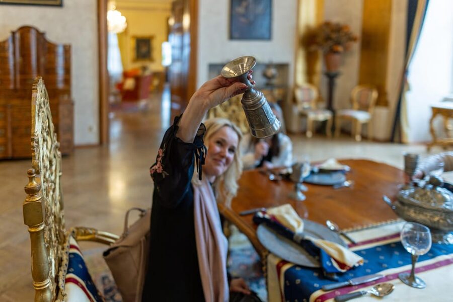 From Prague: Medieval Dinner, Show, Castle and Brewery - The Medieval Experience program: band, dancers, fakir, and the snake act