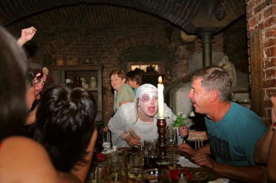 From Prague: Medieval Dinner, Show, Castle and Brewery - Dětenice Castle in the Czech Paradise: photos, trophies, and quick room tours