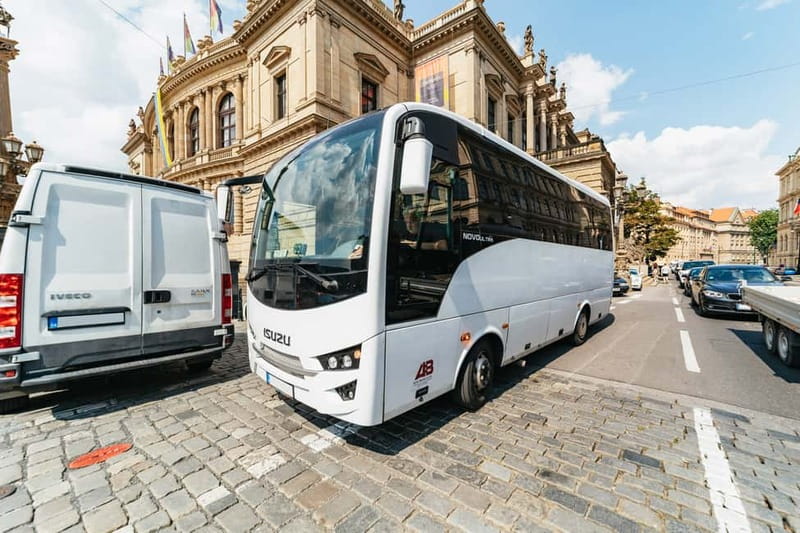 From Prague: Terezin Concentration Camp Guided Tour w/ Audio - Meeting at Rudolfinum, Then Settling Into the Bus Plan
