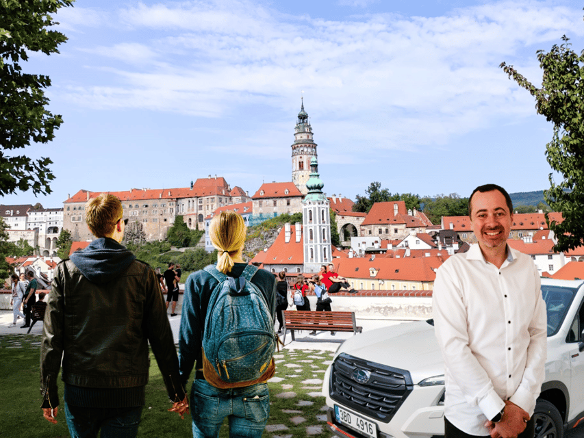 From Prague to Český Krumlov in a small group, with fun incl - Optional Hluboká Castle and České Budějovice: best use of extra time
