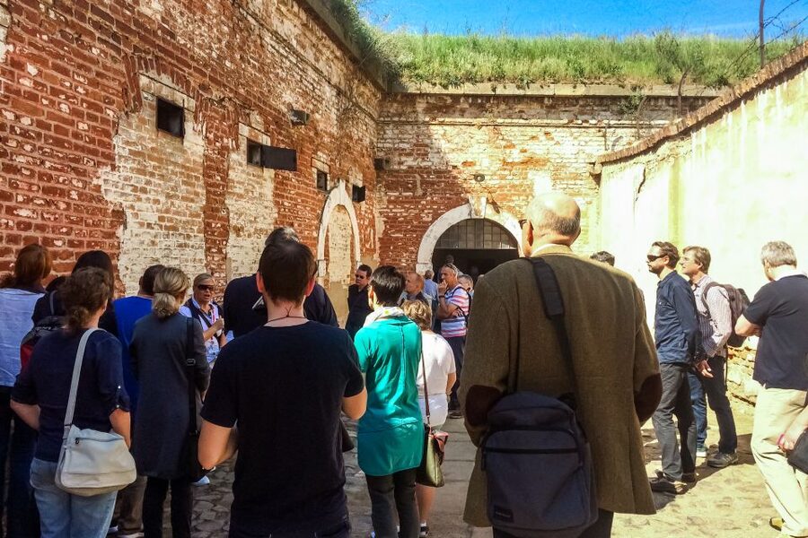 From Prague: Tour of Terezin Concentration Camp - National Jewish Cemetery and crematorium: a different kind of silence