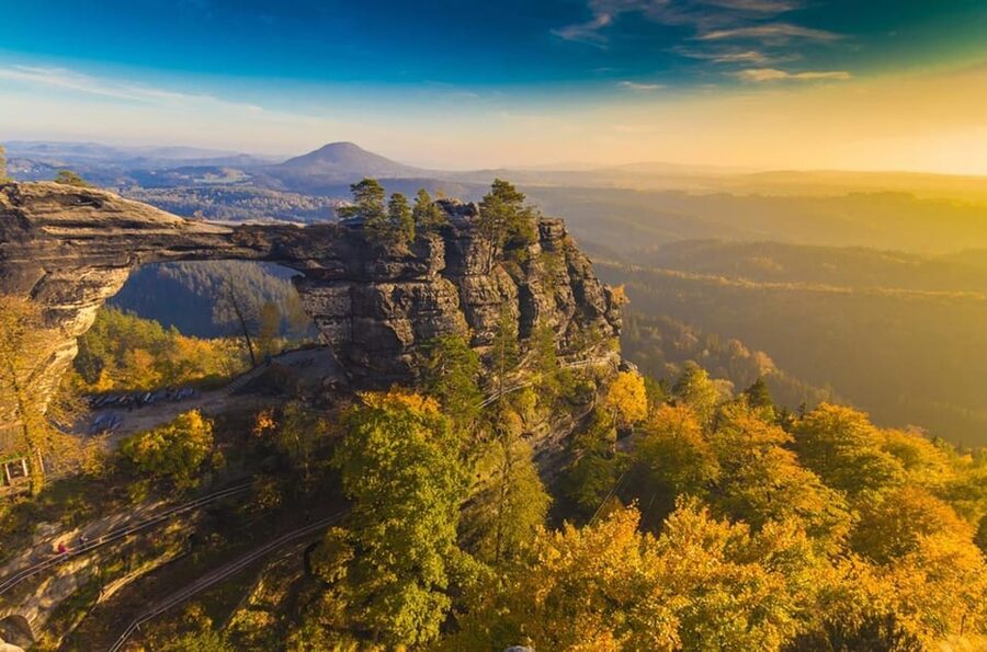 From Prague: Tour to Saxon and Bohemian Switzerland - Tisa Rocks in winter: what to expect when seasons change