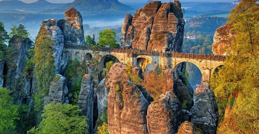 From Prague: Tour to Saxon and Bohemian Switzerland - Saxon Switzerland’s Bastei Bridge: the easy start that sets the tone