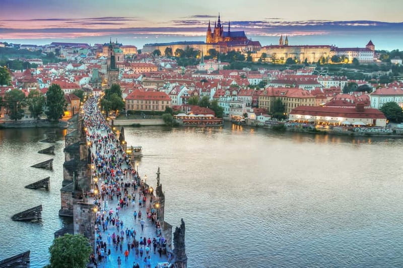 From Vienna: Full-Day Trip to Prague - Your Prague route: from big river views to Old Town Square energy