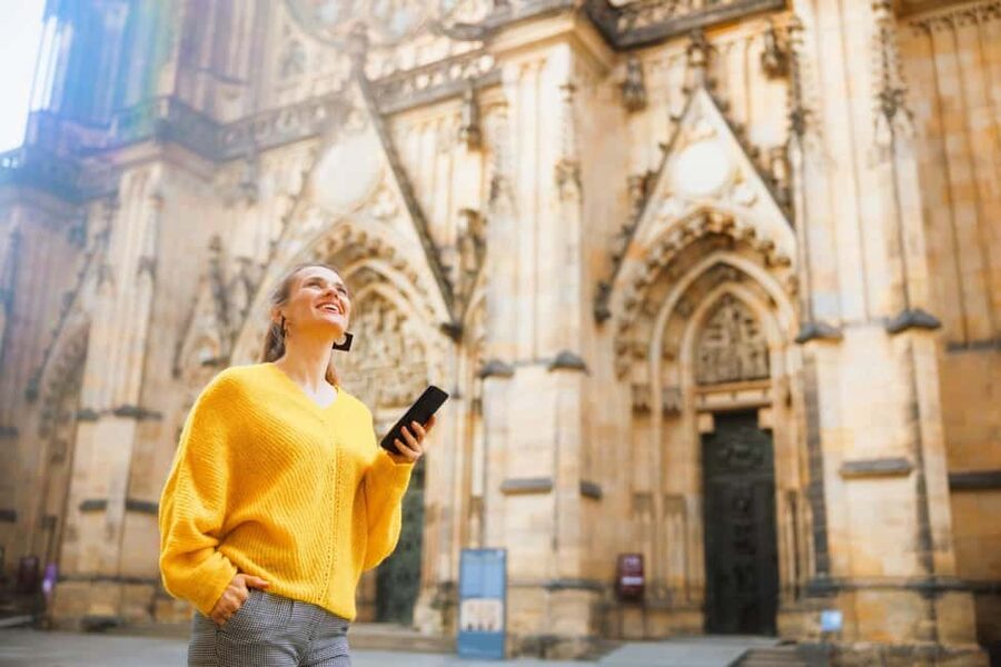 Get&Go:Prague Castle Ticket & E-Guide with Discount Vouchers - What you actually get: admission plus a phone-based guide