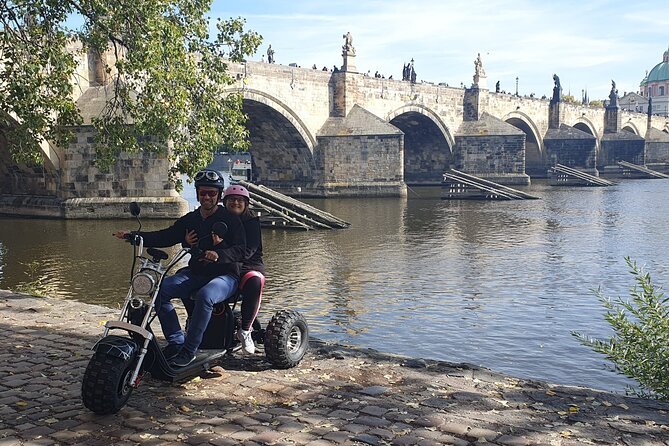 Grand City Tour on E-Trike in Prague - Petrin Tower and Petrin Park: skyline time without car stress