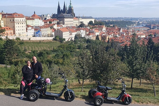 Grand City Tour on E-Trike in Prague - Charles Bridge ride and Old Town Square: the heart beat of Prague