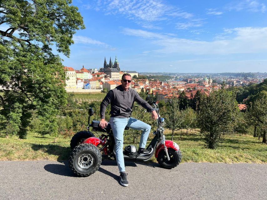 Grand City Tour on Electric Trike in Prague - Live Guided - Where the tour starts: Štěpánská 55 and your first ride