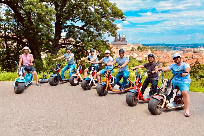 Grand city tour on Scrooser in Prague - A scooter city tour that covers Prague fast, safely