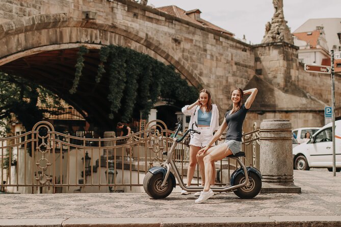 Guided sightseeing e-scooter tour of Prague: 2 hours - Letná Beer Garden: when the ride turns into a scene