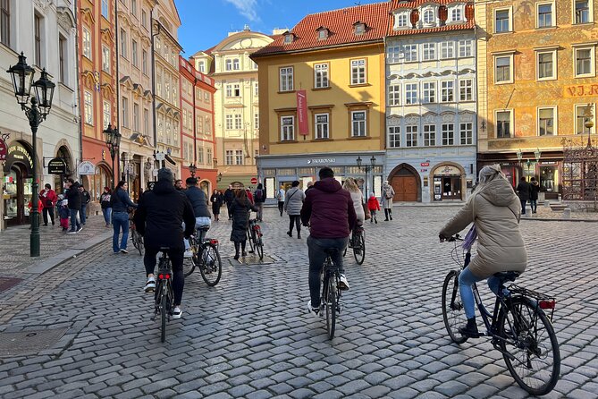Hidden Prague Bike Tour - The ride along the Vltava River: architecture on two timelines